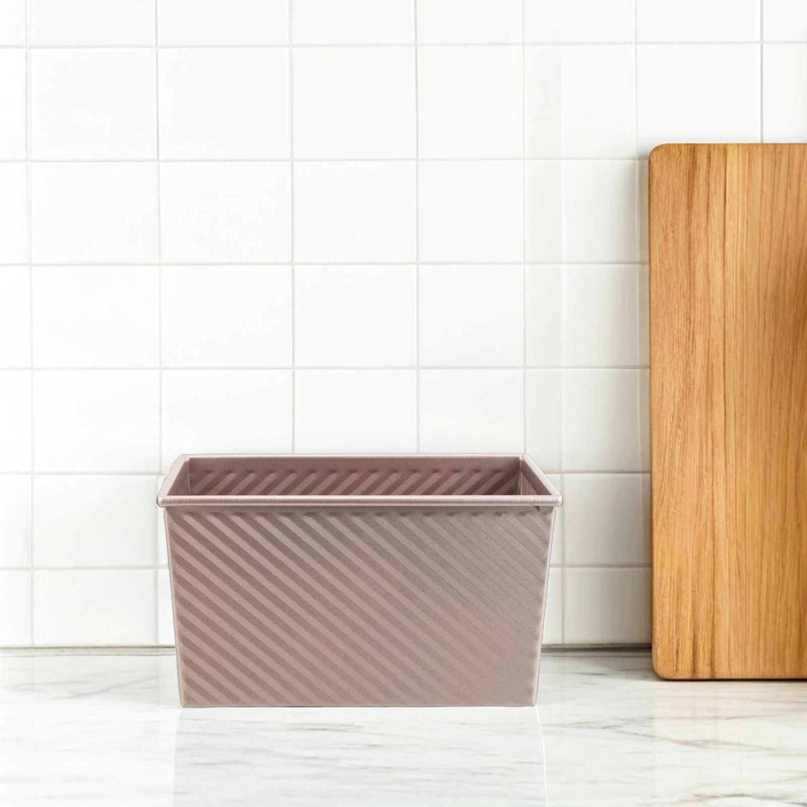 Non-Stick Rectangular Toast Pa - Kitchen Baking Pans ulasan dan harga