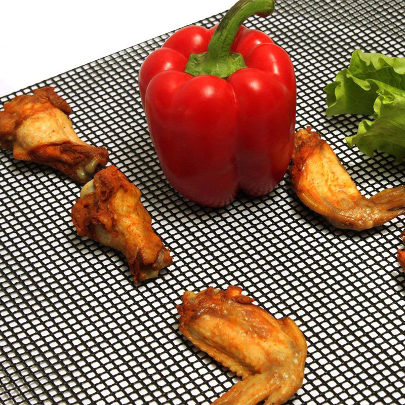 2PC/1PC Non Stick BBQ Grill Me - Super Kitchen Baking Mat ulasan dan harga