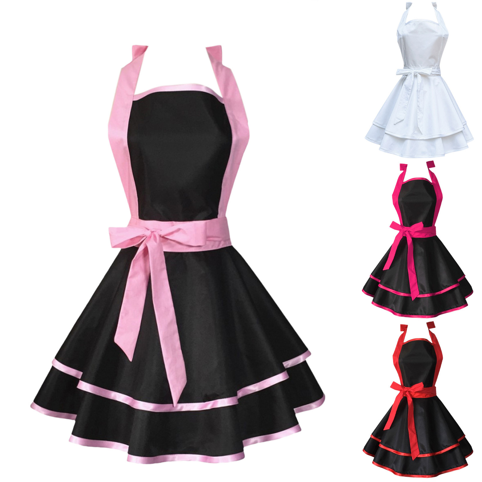 Fashionable 50s Apron Waist Co - Kitchen Baking ulasan dan harga