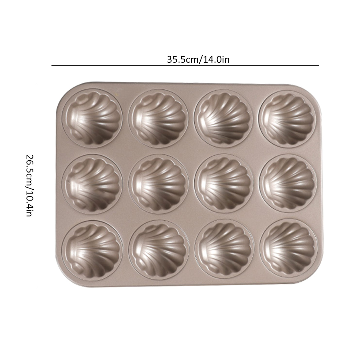 Madeleine Mold Shell Shape Bak - Kitchen Baking Ware ulasan dan harga