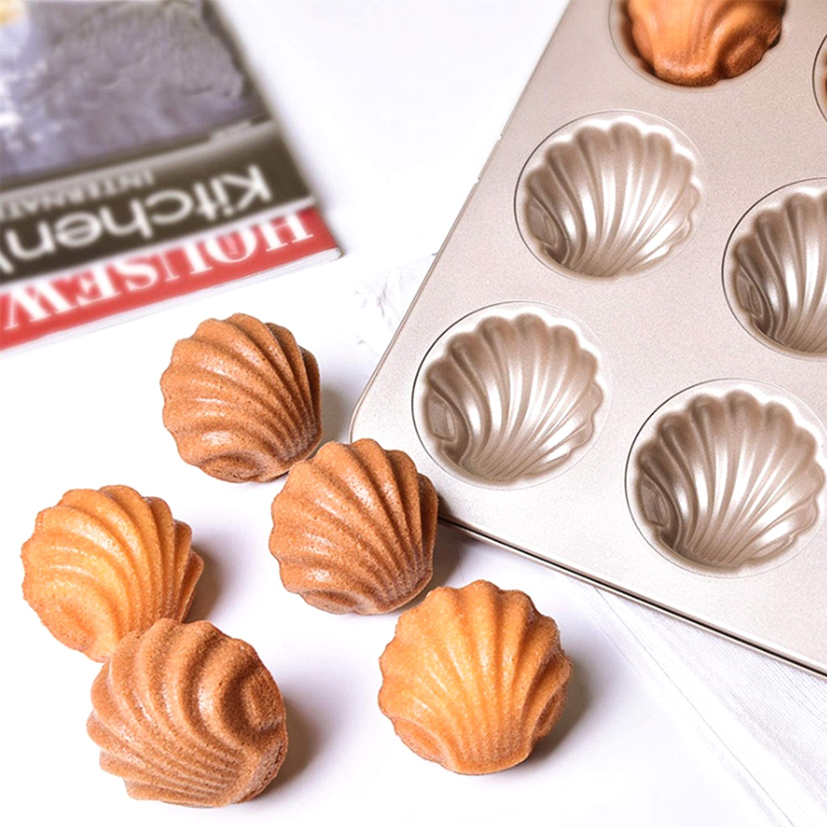 Madeleine Mold Shell Shape Bak - Kitchen Baking Ware ulasan dan harga