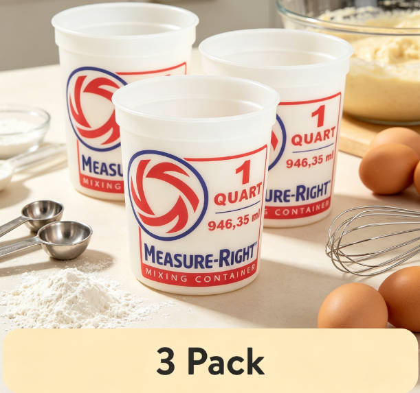 Round Plastic Mixing Container - Kitchen Baking ulasan dan harga