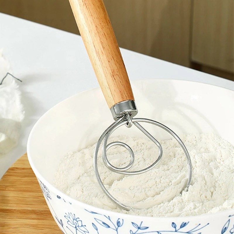 13inch Danish Dough Whisk Stai - Kitchen Baking Blender ulasan dan harga