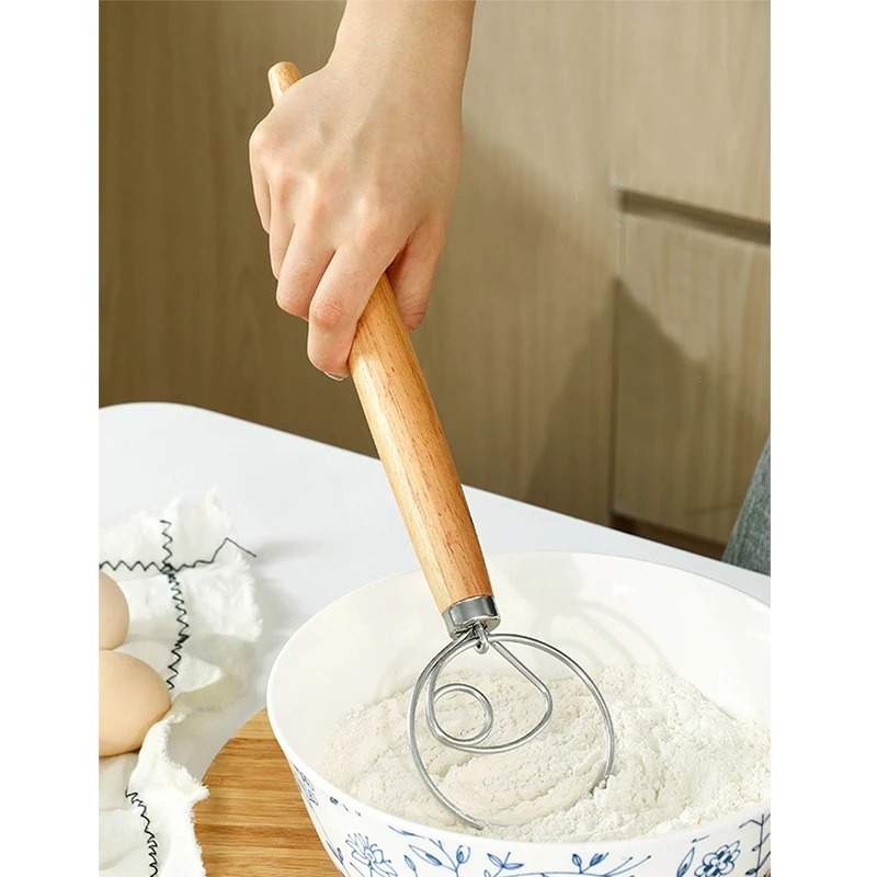 13inch Danish Dough Whisk Stai - Kitchen Baking Blender ulasan dan harga