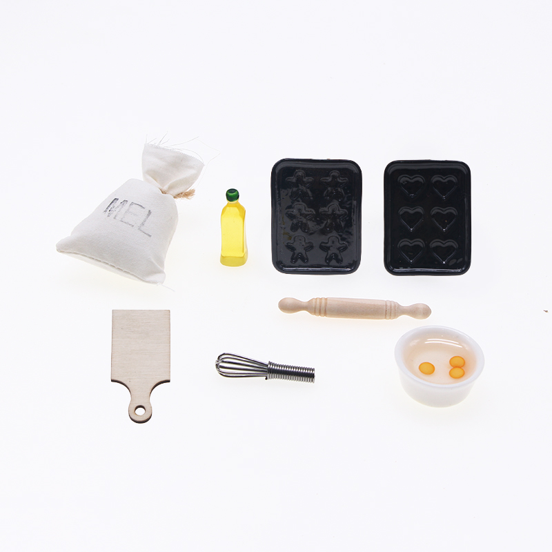 8pcs Dollhouse Cooking Ware Ki - Kitchen Baking Ware ulasan dan harga
