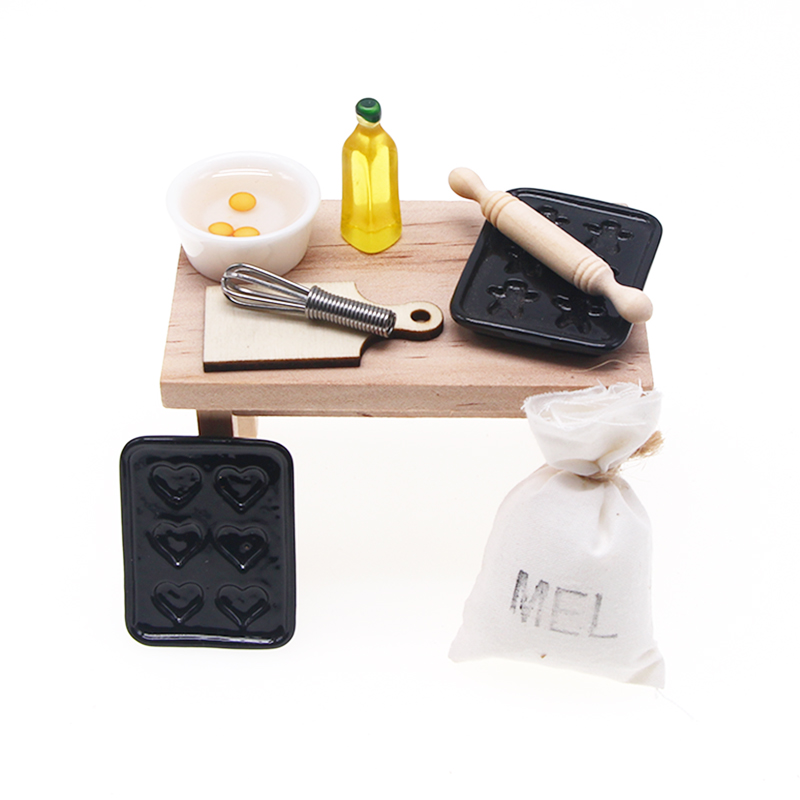 8pcs Dollhouse Cooking Ware Ki - Kitchen Baking Ware ulasan dan harga