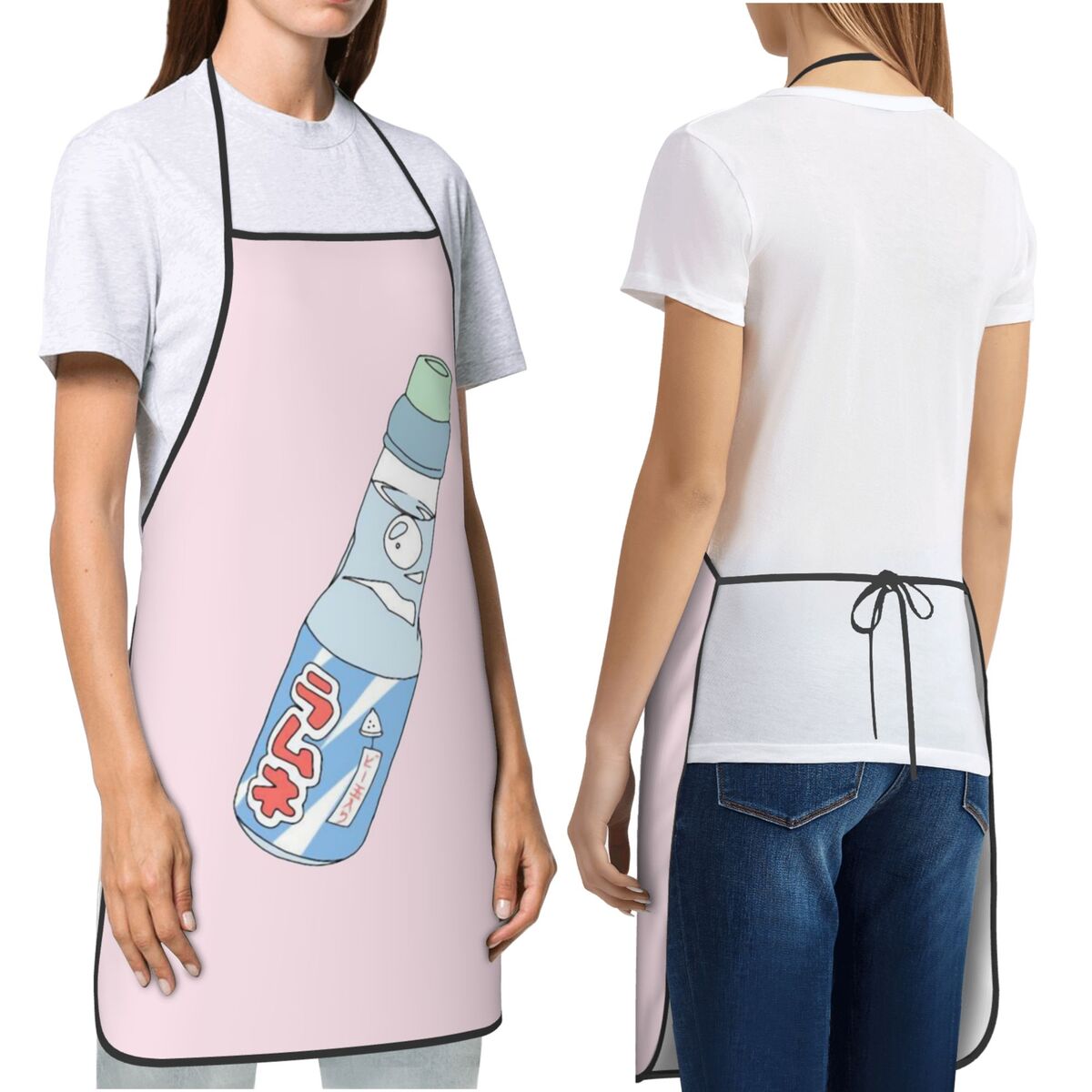 Kawaii Soda Drink Apron Chef C - Kitchen Baking Soda ulasan dan harga