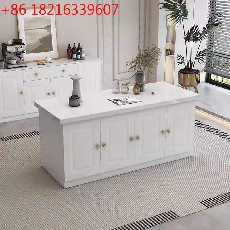 TAO  Light luxury bar counter  - Kitchen Island Baking Table ulasan dan harga