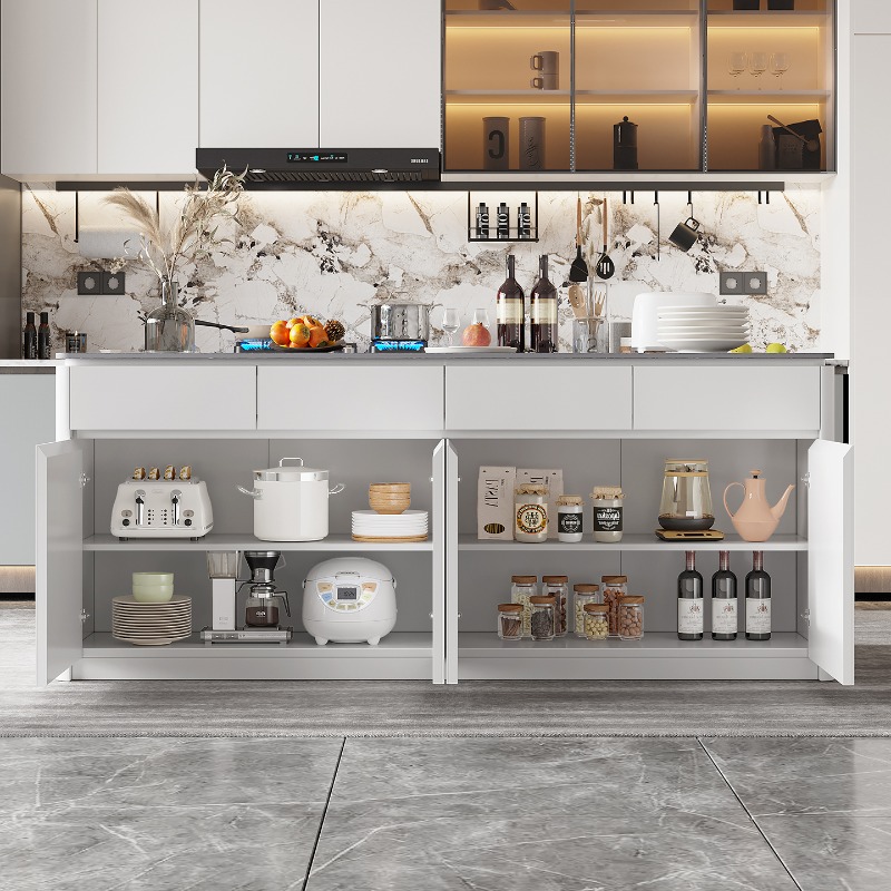 Kitchen Island Cabinet Individ - Kitchen Island Baking Table ulasan dan harga